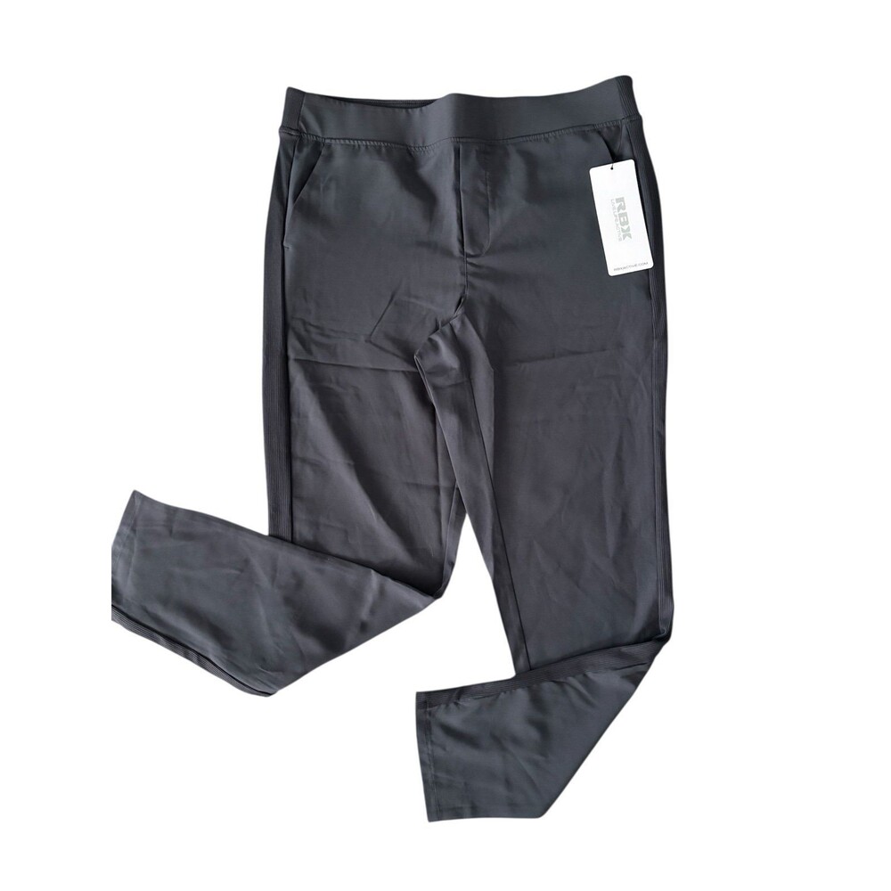 RBK Active Women’s Gray Commute Travel Work Athletic Activewear Jogger Pants